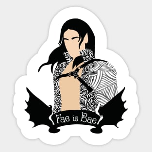 Fae is Bae Sticker